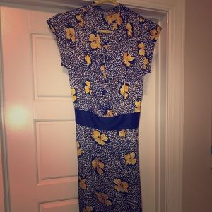 Yumi Kim Floral Silk Dress